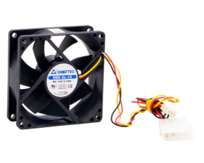 CHIEFTEC větrák AF-0825S, 80x80x25 mm Sleeve Fan, with 3/4pin connector