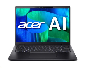 ACER NTB TravelMate P6 (TMP614-73-TCO-532B),Ultra 5-125H,14"WUXGA,16GB,512GB,Intel Arc,Win11Pro,Black