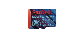 SanDisk MicroSDXC karta 256GB GamePlay (R:190/W:130 MB/s, UHS-I, V30, A2)