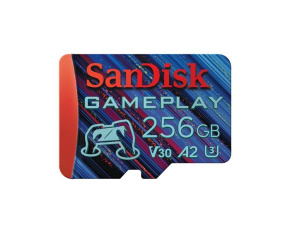 SanDisk MicroSDXC karta 256GB GamePlay (R:190/W:130 MB/s, UHS-I, V30, A2)