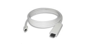 PREMIUMCORD Kabel mini DisplayPort 1.2 na HDMI 2.0, pro rozlišení 4Kx2K@60Hz, 1m