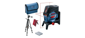 Bosch GCL 2-50 C kombinovaný laser, Bluetooth pro aplikaci Levelling, stavební stativ, 4x baterie 1,5 V LR6 (AA)