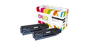 OWA Armor toner pro HP LJ P1566, 1601, 2x2100 stran, CE278AD, černá/black