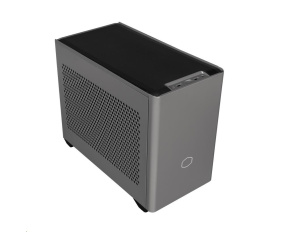 BAZAR - Cooler Master case MasterBox NR200P MAX, mini-ITX, šedá, integrovaný vodní chladič, zdroj 850W - Poškozený obal