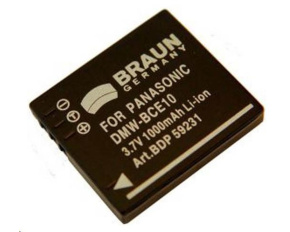 Braun Akumulátor Panasonic BCE10 (Pan.BCE10/S008 - 1320 mAh)