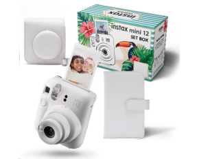 Fujifilm MINI 12 Big bundle bílý