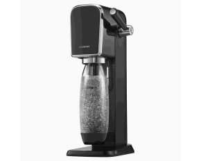 SodaStream ART výrobník sody, mechanický, 1l láhev, bombička s CO2, černý