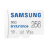 Samsung micro SDXC karta 256GB PRO Endurance + SD adaptér