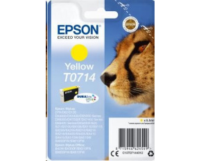 EPSON ink bar Singlepack Yellow T0714 DURABrite Ultra Ink (5,5 ml)