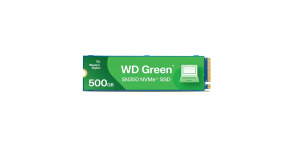 WD GREEN SSD NVMe 500GB PCIe SN350, Geb3 8GB/s, (R:2400/W:1650 MB/s)