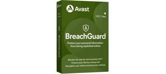 _Nová Avast BreachGuard 1PC na 12 měsíců