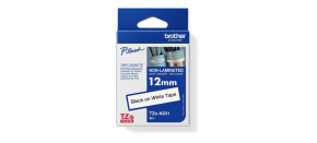 BROTHER TZEN231 - kazeta TZ šířky 12mm, nelaminovaná TZE-N231, bílá/černé písmo