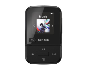 SanDisk Clip Sport Go MP3 Player 32 GB, Black