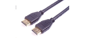 PREMIUMCORD Kabel HDMI 2.1 High Speed + Ethernet kabel 8K@60Hz, zlacené konektory, 0,5m