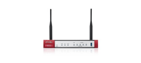 Zyxel USG FLEX 50 Series, 10/100/1000, 1*WAN, 4*LAN/DMZ ports, WiFi 6 AX1800, 1*USB (device only)