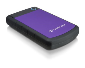 TRANSCEND externí HDD USB 3.1 StoreJet 25H3P, 2TB, Purple (nárazuvzdorný)