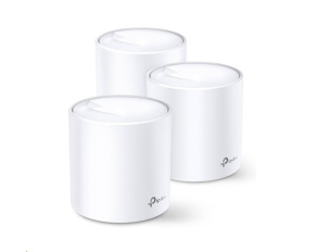 TP-Link Deco X20(3-pack) WiFi6 Mesh (AX1800, 2,4GHz/5GHz, 2xGbELAN/WAN)