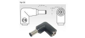 AVACOM nabíjecí Jack pro Notebooky C6 (6,5mm x 4,4mm pin) pro Sony