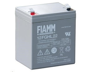 Baterie - Fiamm 12 FGHL 22 (12V/5Ah - Faston 250), životnost 10let