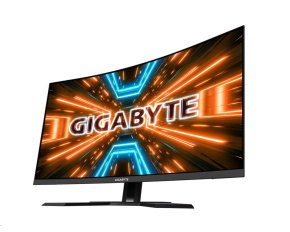 GIGABYTE LCD - 31.5" Gaming monitor M32QC, Prohnutý VA1500R, 2560 x 1440 QHD, 165Hz, 3000:1, 350cd/m2, 1ms, 2xHDMI, 1xDP