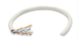 Intellinet UTP kabel, Cat5e, drát 305m, 24AWG, šedý