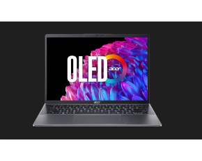 Acer NTB Swift Go 14 (SFG14-63-R2QA), Ryzen7 8845HS,14," 2880x1800,32GB,1TB SSD,RadeonGraphic,W11H,Steel Gray