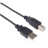 PREMIUMCORD Kabel USB 2.0 A-B propojovací 1m, barva černá