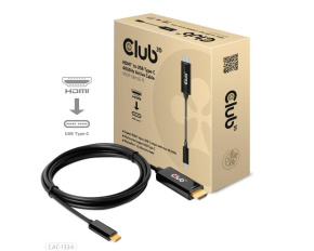 Club3D aktivní kabel HDMI na USB-C, 4K60Hz, 1.8m, M/M