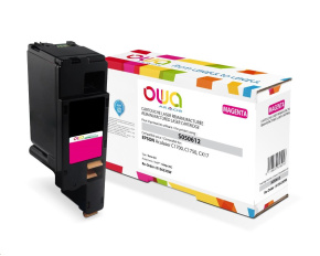 OWA Armor toner pro EPSON AL C1700, C1750, CX17, 1400   Stran, C13S050612, červená/magenta