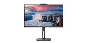 AOC MT IPS LCD  WLED 23,8" 24V5CW/BK -  IPS panel, 1920x1080, HDMI, DP, USB, USB-C, repro, pivot, webcam