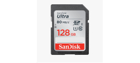 SanDisk SDXC karta 128GB Ultra (100MB/s Class 10 UHS-I)