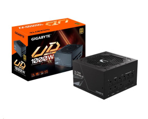 GIGABYTE zdroj UD1000GM, 1000W, 80+ Gold, 120mm fan