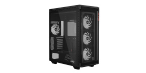 ADATA XPG case BATTLECRUISER II Mid-Tower, bez zdroje, 4x 120mm ARGB Fan, Černá