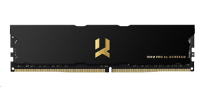 GOODRAM DIMM DDR4 16GB 3600MHz CL17 IRDM Pro, Černá/Zlatá