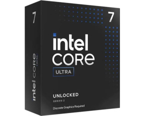 CPU INTEL Core Ultra 7 - 265KF, až 5.5GHz, 30MB L3, LGA1851, BOX (bez chladiče)