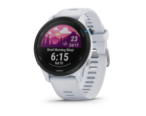 Garmin GPS sportovní hodinky Forerunner® 255 Music, Whitestone