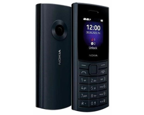 Nokia 110 Dual SIM, 4G, černo-modrá (2023), (CZ, SK, HU)