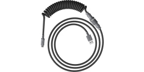 HyperX USB-C Coiled Cable Gray - Příslušenství ke klávesnici