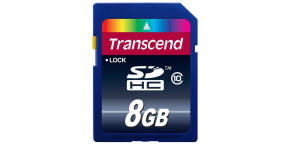 TRANSCEND SDHC karta 8GB Premium, Class 10