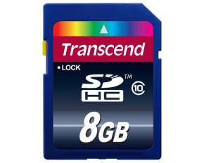 TRANSCEND SDHC karta 8GB Premium, Class 10