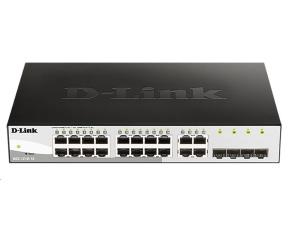 D-Link DGS-1210-16 20-port Gigabit Smart Switch, 16x GbE, 4x RJ45/SFP, fanless