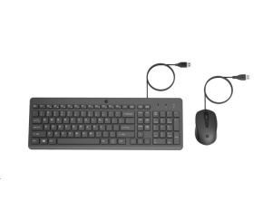 HP 150 Wired Mouse and Keyboard Combination - drátová klávesnice a myš