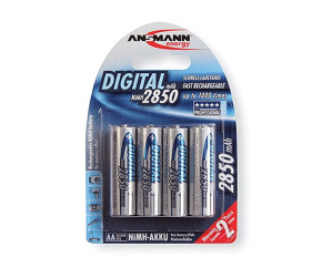 Baterie - Ansmann Mignon 4xAA Typ 2850 min 1,2V/2650 mAh DIGIT