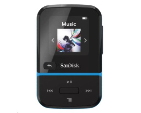 SanDisk Clip Sport Go MP3 Player 32GB, Blue