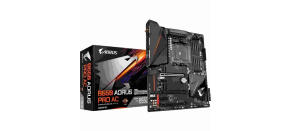 GIGABYTE MB Sc AM4 B550 AORUS PRO AC, AMD B550, 4 x DDR4, 1xHDMI, WI-FI