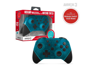 Hyperkin Armor3 NuChamp Wireless Game Controller For Nintendo Switch®/Nintendo Switch® Lite (Turquoise)