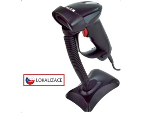 Virtuos laserová čtečka HT-900A, USB (emulace klávesnice/RS232), černá