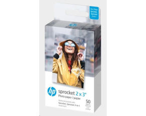 HP Zink Paper Sprocket 50 Pack 2x3"