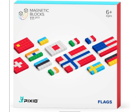 PIXIO Flags magnetická stavebnice