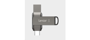 Lexar JumpDrive Dual Drive D400 Type-C/Type-C & Type-A, up to 100MB/s read (USB 3.1) 32GB